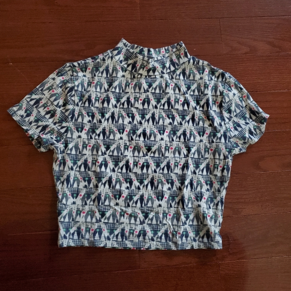 Mock Neck crop top